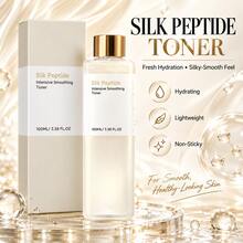 Silk Peptide Moisturizing Toner, Lightweight Fast-Absorbing Non-Sticky Hydrating Essence Water, Softens And Smooths Skin, Gentle Daily Facial Care, 100ml - Silk Peptide - View 2