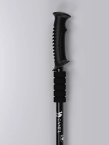 CAMEL CROWN Lightweight Aluminum Alloy Hiking Poles, Foldable Telescopic Trekking Poles, Professional Outdoor Hiking Gear - Black - View 2