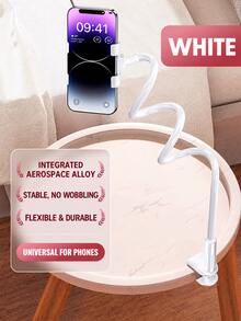 1 buah Dudukan Ponsel yang Dapat Disesuaikan 120cm/100cm/75cm, Hitam/Putih, Model Ponsel/Model Universal Ponsel & Tablet, Rotasi Multi-Sudut, Cocok untuk Live Streaming, Panggilan Video, Menonton Film, Fotografi dan Kantor Rumah - MultiWarna - View 6