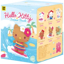 [Zhao Lusi Style] TOPTOY Sanrio Hello Kitty Summer Beach Series Figure Blind Box Gift - Multicolor - View 11