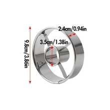 1pc/3pcs Doughnut Cutter, Stainless Steel Dough Cutting Mold, Durable Stainless Steel Doughnut Mold For Home Kitchen Accessories - Perfect For Making Your Own Doughnuts - View 10