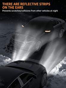 Thickened Magnetic Car Snow/Sun Shade Cover (Semi-Cover Style) For Windshield And Roof; Provides Protection Against Snow And Frost; Suitable For Most Vehicles. - A - View 9