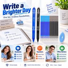 Cat Erasable Pens Magic Erasable Pen Cores Blue And Black Erasable Neutral Pens With Better Hand Feel Office Signature Stationery Supplies - Multicolor - View 9