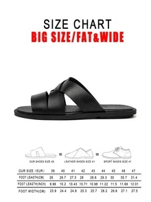 New Solid Color Beach Sandals, Summer Casual Beach Shoes, Men's Slippers - All Black - View 10
