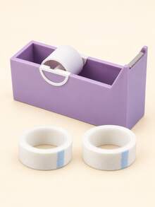 1pc Eyelash Tape Cutter, Eyelash Tape Dispenser, Professional Eyelash Extension Tape Holder, Eyelash Extension Tape Cutting Tool, Portable Eyelash Tape Storage Box, Suitable For Eyelash Extensions, Eyelash Technicians, Beauty Salons, Home Studios, Travel, Christmas Gift - Multicolor - View 19