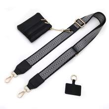 New Adjustable Long Crossbody Replacement Shoulder Strap, Phone Wallet Lanyard, Bag Decoration Pendant Accessory - Multicolor - View 8