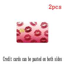 2pcs Credit Card Privacy Protection Stickers, Cherry Blossom Pattern Birthday Gift PVC Material Anti-Fingerprint Anti-Scratch Wear-Resistant Card Skin, Card Protector, Suitable For Men, Women, Couples, Chip Cards, Bank Cards, Decoration Stickers, Credit Cards, Transit Cards, Student Campus Cards, Personalized DIY Customization - 2pcs - View 12