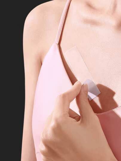 36 Pegatinas invisibles antideslizantes, pegatinas transparentes impermeables, adecuadas para cuellos de camisas, ropa interior femenina y accesorios de ropa interior
