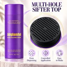 Adglamful Hair Building Fibers 30g/1.05oz, Hair Fiber Powder For Fuller-Looking Hair, Easy Shake-On Application For Natural-Looking Hair Coverage - Multicolor - View 5