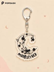 1/6Pcs ROMANCE UNTOLD MOONSTRUCK Theme Acrylic Keychain Set, ENGENE Bag Charm - Multicolor - View 7