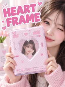 Cute PVC Photo Card Holder, Idol Fan Gathering Card Album, Photo Album, Storage Card Book, Card Sleeve, Credit Card & ID Card Organizer Box, Suitable For Women, Girls, Moms, College Roommates, Family, Friends, Photo Hanging Decor, Photo Storage, ID Card Storage, Birthday Gift - Multicolor - View 4