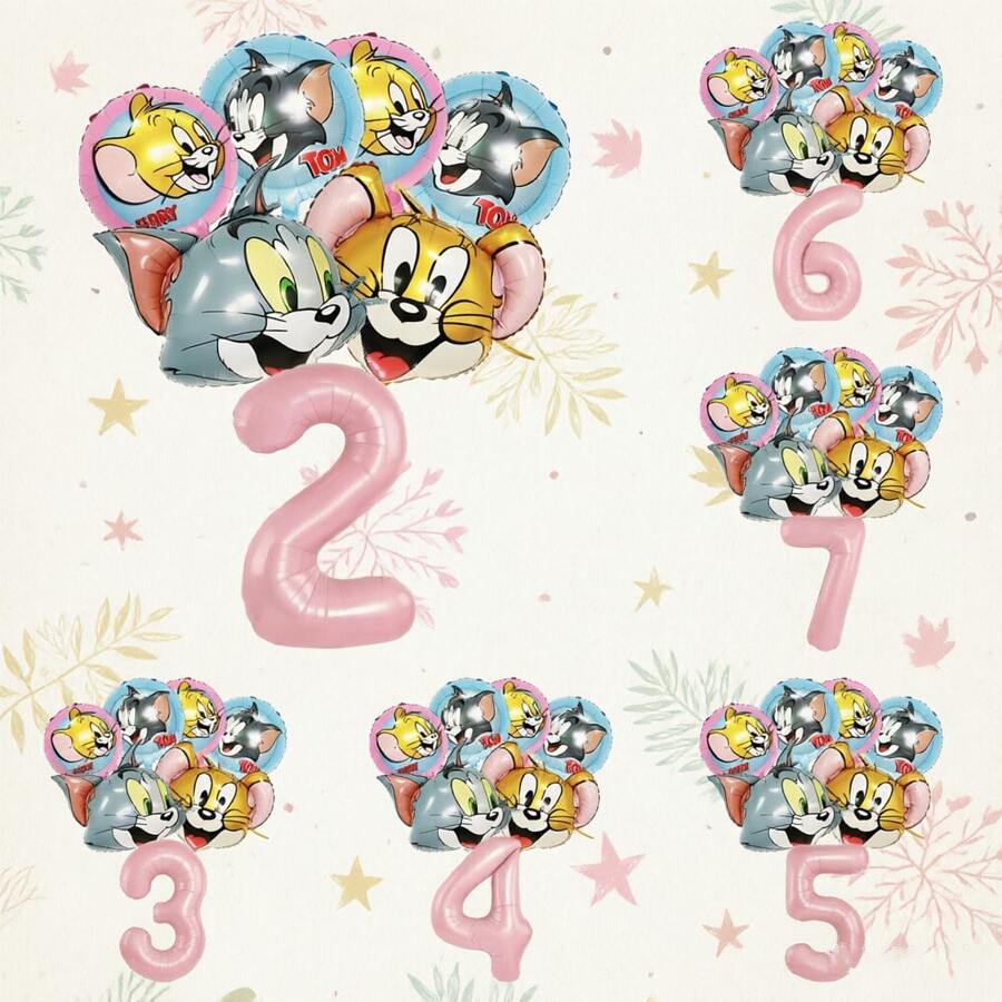 Warner Bros Fun Party Aluminum Foil Balloon Kit, Explosion-Proof Retro ...