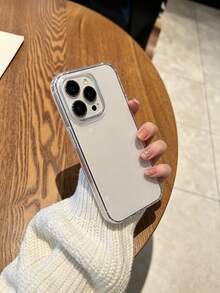 4件裝透明手機殼，相容 iPhone 18 Pro Max/18 Pro/17 Air/17/16 Pro Max/16/15 Pro Max/15/14/13/12/11 系列，附加高鏡頭框與軟 TPU 防震保護套，高清透明防刮超薄手機殼，適合日常更換 - 4入透明 - 查看 4