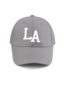1 Unisex Letter Embroidery Baseball Cap Outdoor Adjustable Sun Protection Casual Hat Suitable For Spring And Autumn Travel Beach Vacation - Black - View 8