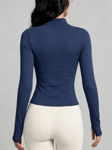 Women Jackets - Navy Blue - View 7