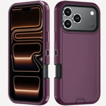 Wine Red + Black