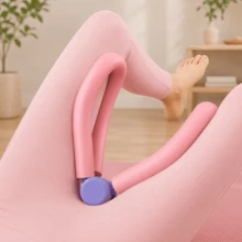 2pcs Thickened Upgraded Foam Pelvic Floor Muscle Trainer + Finger Massager, For Leg Shape Correction, Back Beautification, Pelvic Training, Slim Arms, Postpartum Recovery Leg Squeezer, Thickened Spring With Strong Rebound, Home Multifunctional Thigh Exercise Equipment, Arm And Leg Exerciser, Inner Thigh Squeezer, Gym Workout Weight Loss And Shaping, Slouchy Home Workout Weight Loss And Shaping Tool, Unisex (Battery Not Included) - Multicolor - View 13