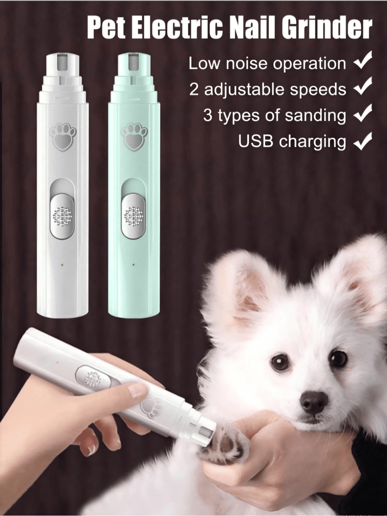Pet Nail Clippers & Grinders - Blue - View 1