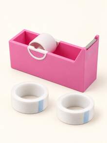 1pc Eyelash Tape Cutter, Eyelash Tape Dispenser, Professional Eyelash Extension Tape Holder, Eyelash Extension Tape Cutting Tool, Portable Eyelash Tape Storage Box, Suitable For Eyelash Extensions, Eyelash Technicians, Beauty Salons, Home Studios, Travel, Christmas Gift - Multicolor - View 21
