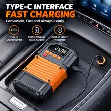 A Portable Inflatable Pump Specially For Paddleboards And Outdoor Gear, Smart Tire Pressure Control, Inflates And Deflates, Outdoor Lighting, Also Suitable For Car Tires, Balls, Etc., With A 4*2500mAh High-Capacity Battery - Wireless - View 5