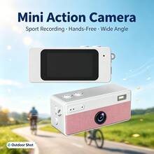 TOUCHBeauty Kamera Digital Mini Liontin Kalung, Kamera Saku Portabel yang Dapat Dipakai, Resolusi 1080P, Perekam Foto & Video untuk Selfie dan Perjalanan, Kartu TF Tidak Termasuk, Hadiah Gadget Kreatif untuk Remaja & Pelajar - MultiWarna - View 10