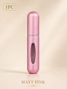 1pc Reusable Mini Perfume Spray Refill Bottle, Empty Liquid Container, Travel Essential, Multiple Colors, Back To School - View 14