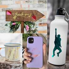 Permanent Vinyl Stickers, Adhesive Vinyl Rolls Compatible With All Cutting Machines, Permanent Outdoor Vinyl Stickers For Decorative Stickers, Car Decals, Scrapbooking, Signage, Glossy Waterproof - Self-adhesive Instant Vinyl Lettering Film - View 7