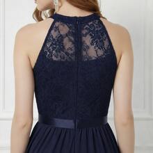 Bridesmaid Dresses - Navy Blue - View 7