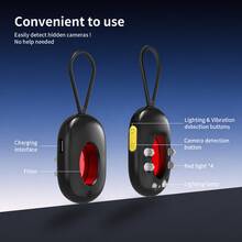 Compact Infrared High-Sensitivity Camera Detector, Camera Detector Device - Black - View 2