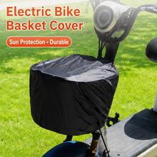 1pc Black Extra Large Electric Scooter Front Basket Rain Cover, Universal Waterproof Bag For Electric Bike, Motorcycle, Bicycle, Battery-Powered Scooter Basket - Bicycle Basket Rain Cover - View 10