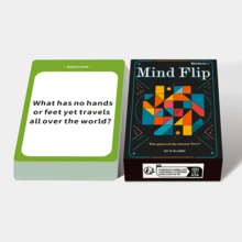 BINDOVE 1 Box Party Card Game, Humorous Riddle Card Tabletop Game, Friends Family Party Social Icebreaker Entertainment Tool, Creative Fun Logic Thinking Interactive Cards, Portable Leisure Game For Camping And Travel, Halloween Christmas New Year Holiday Gift, Perfect Gift - Multicolor - View 6