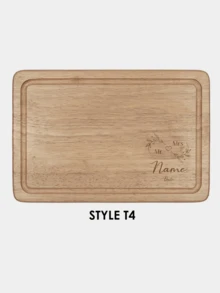 Custom-Engraved Bamboo Cutting Boards / Cheese Platters / Serving Plates / Chopping Boards / Creative Gifts / Birthdays / Christmas / Housewarming / Weddings - Camel - View 4
