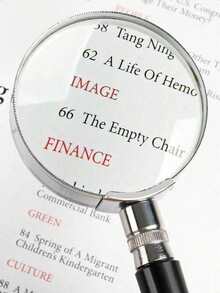 1pc Metal Frame Glass Lens Handheld Magnifying Glass Suitable For Reading - A - View 1