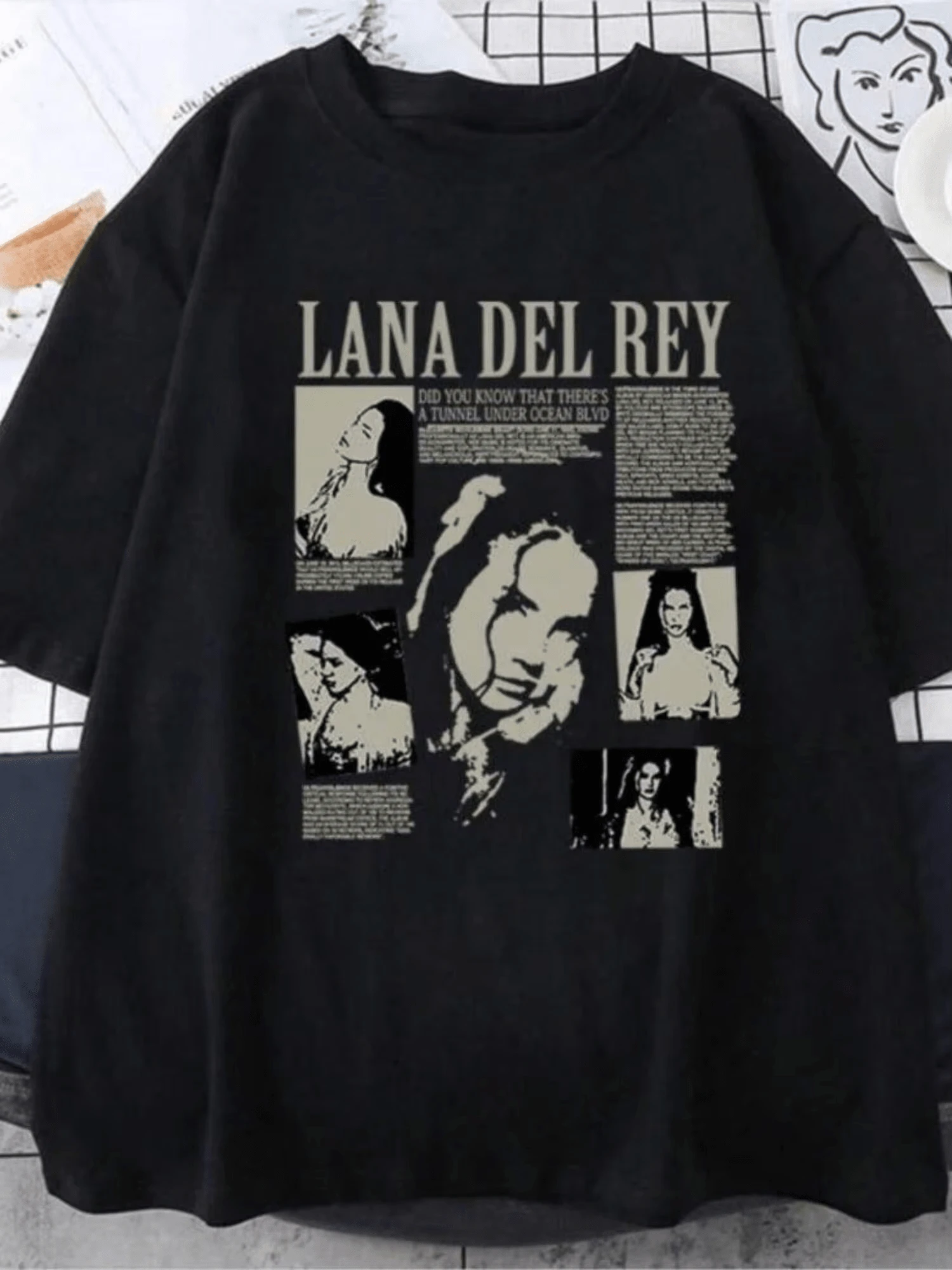 Women T-Shirts - Black - View 1