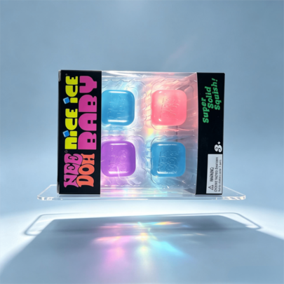1pc Jelly Texture TPR Squeeze Toy, Fresh Colorful Cube Design, Excellent Elasticity For Free Kneading And Shaping, Relieves Mental Stress, Suitable For Home, Office And Leisure Play, Exquisite Gift Box Packaging, Flexible And Durable, Stress Relief Item, Portable, Immersive Sensory Experience, Dispels Irritability And Fatigue, Adds A Touch Of Relaxation And Healing To Daily Life, Relieves Emotional Tension