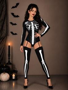 Women Bodysuits - Black - View 1