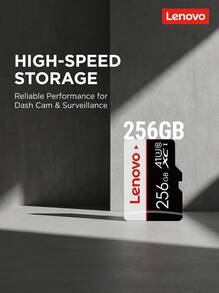 Lenovo Kartu memori TF untuk drone/kamera/dashcam/kamera pengawasan. Peringkat kecepatan U3 V30. Perekaman video 4K HD yang lancar. Kecepatan baca tinggi 100MB/s. Tahan lama, tahan air, tahan suhu, dan tahan guncangan. Tersedia pilihan 64GB/128GB/256GB. - View 4