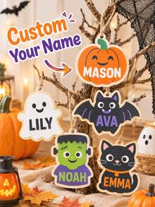 C-halloween Name Tags