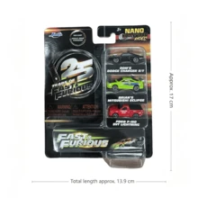 Simba Mini Diecast Car Model Set, 3 Packs Alloy Vehicle Collection, Toyota & Ford Racing Cars, Desktop Display Collectible Gift For Car Enthusiasts - Multicolor - View 12