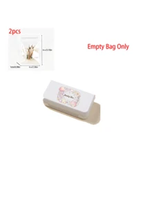 Cute Jellyfish Shell Print Mini Jewelry Storage Box, Comes With 2pcs Anti-Oxidation Storage Bags, Fashionable Small Accessories Organizer Box, Portable Travel Jewelry Box, Compartment Storage For Earrings, Rings, Necklaces, Suitable For Outings, Dorms, Makeup Vanity, Christmas Gift, Empty Box Only - Multicolor - View 11