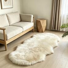 1 buah Karpet Mewah Bergelombang Aprikot, Alas Lantai Berbentuk Asimetris, Alas Kaki Samping Tempat Tidur Minimalis untuk Kamar Tidur, Alas Lantai Dekorasi Lembut untuk Ruang Ganti dan Kamar Tidur, Potongan Tangan dengan Kesalahan 1-5cm, Cocok untuk Penggunaan Sehari-hari, Natal, Thanksgiving, Lembut dan Ramah Kulit, Alas Lantai Dekorasi Ruang Tamu, Kamar Tidur, Kamar Mandi, Karpet Kamar Tidur, Karpet Dekoratif, Karpet Kecil, Karpet, Dekorasi Rumah, Karpet Ruang Tamu - MultiWarna - View 2