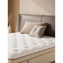 Spring Hybrid Mattress 26CM Foam Pocket Sprung Mattress Support & Motion Spring Hybrid Mattresses On-Site - White+Gold + Foam+Spring - View 2