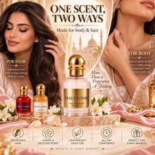 BEAUT LOVER Set Semprotan Wewangian Rambut & Tubuh 3 Buah, 50ml/1.69Fl.Oz Per Botol, Seri Semprotan Wewangian Rambut & Tubuh, Set Hadiah Penyegar Harian - Aroma kopi + Aroma buah-buahan manis + Aroma bunga - View 2
