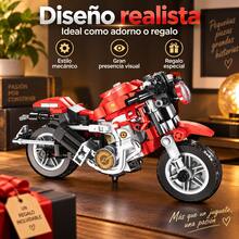 Kids Block Motorcycles - Red - View 2