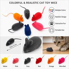 Đồ chơi mèo tương tác hình chuột, nhiều màu sắc và mềm mại, đồ chơi nhai mini bền cho thú cưng, đồ chơi giải trí cho mèo trong nhà, đồ chơi thú cưng dễ thương, hoàn hảo cho chơi hàng ngày, huấn luyện thú cưng, đạo cụ chụp ảnh, đồ dùng thú cưng tại nhà - Xem 7