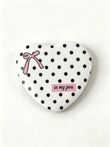Cute Heart Shape Pattern Brooch, Pin Badges, Metal Lapel Pins, Decor Accessories For Backpack Clothes Hats, Best Gifts For Friends, Birthday Gifts - Heart-shaped - View 7