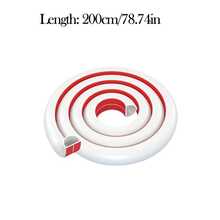 Cable Protection Cover, Self-Adhesive Mini Flexible Cable Tray, Household Cable Conduit, Semi-Circular Cable Tray, Concealed Cable Tray, Home/Office Specific Cable Tray, Easy To Install, Wire Invisible Solution - A - View 9
