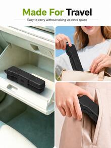 MIAOTU Hard Shell Storage Case For Osmo Pocket 3/4, All-In-One Portable Protective Box With Filter And Micro SD Card Slots, Includes Wrist Strap, Suitable For Travel And Daily Shooting - View 7