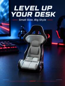 1pc Gaming Chair Style Phone Holder, Racing Seat Design Smartphone Stand - Suitable For Gaming, Watching Movies And Daily Desktop Use, Universal Smartphone Holder, Perfect For Phones And Tablets, Compact And Lightweight Design, Ideal For Home Office Or Travel, Stylish And Cool Desktop Decor - High Quality - View 6