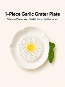 1/3pcs Fruit Shaped Ceramic Garlic Grinder Set, Garlic & Ginger Grater With Silicone Garlic Peeler And Cleaning Brush Dip Sauce Dish, Multi-Functional Kitchen Tool For Garlic, Ginger, Carrot, Yam, Butter, Housewarming Gift - Fruit-shaped Ceramic Garlic Press - View 17